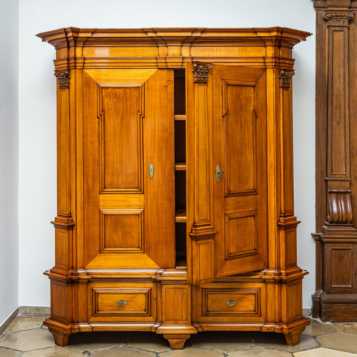 Louis XVI-Style Hall Cabinet, Leipzig, Early 19th Century