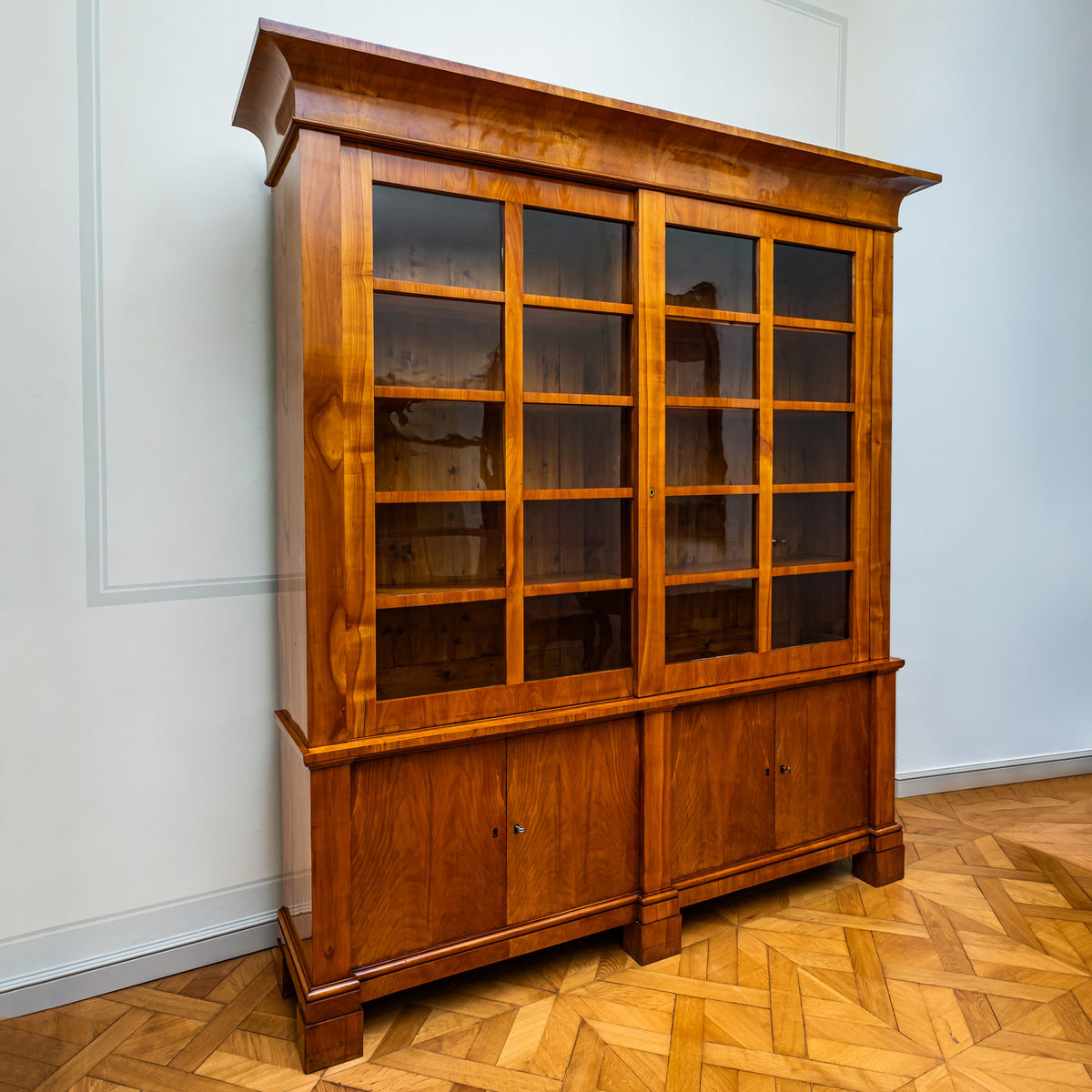 Biedermeier Cherrywood Bookcase, Germany, circa 1820