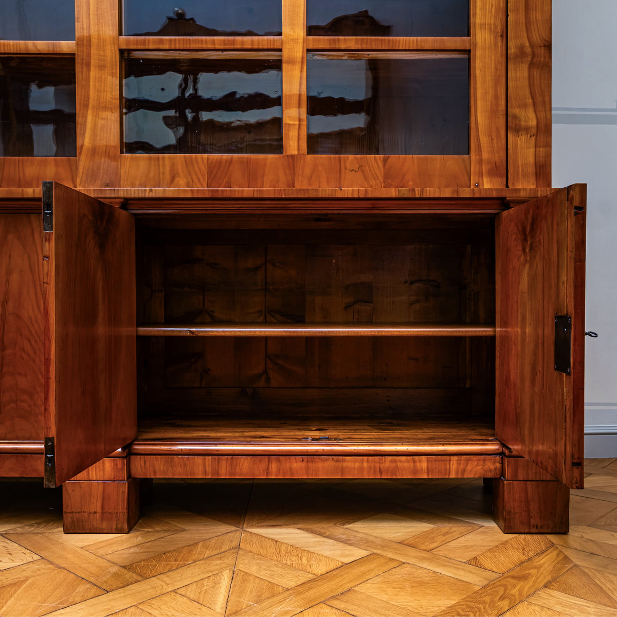 Biedermeier Cherrywood Bookcase, Germany, circa 1820