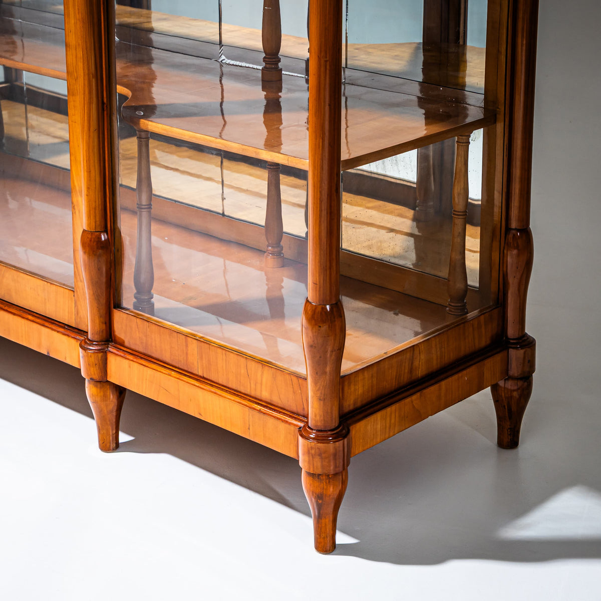 Biedermeier Display Cabinet, probably Austro-Hungarian Empire, circa 1830