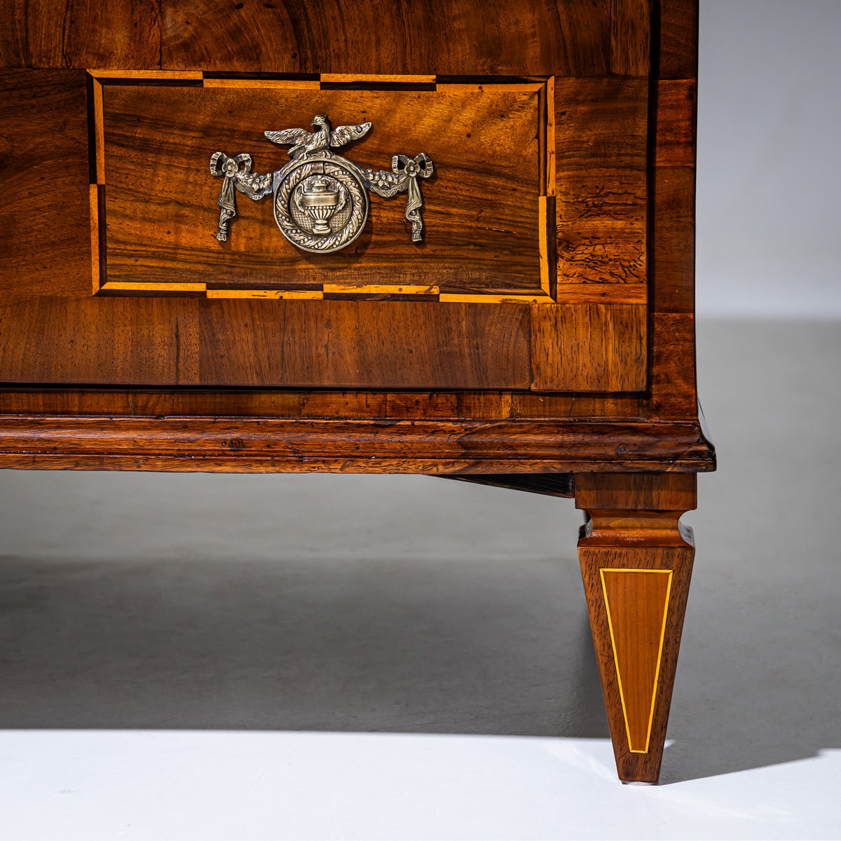 Louis XVI Marquetry Chest of Drawers, Late 18th Century