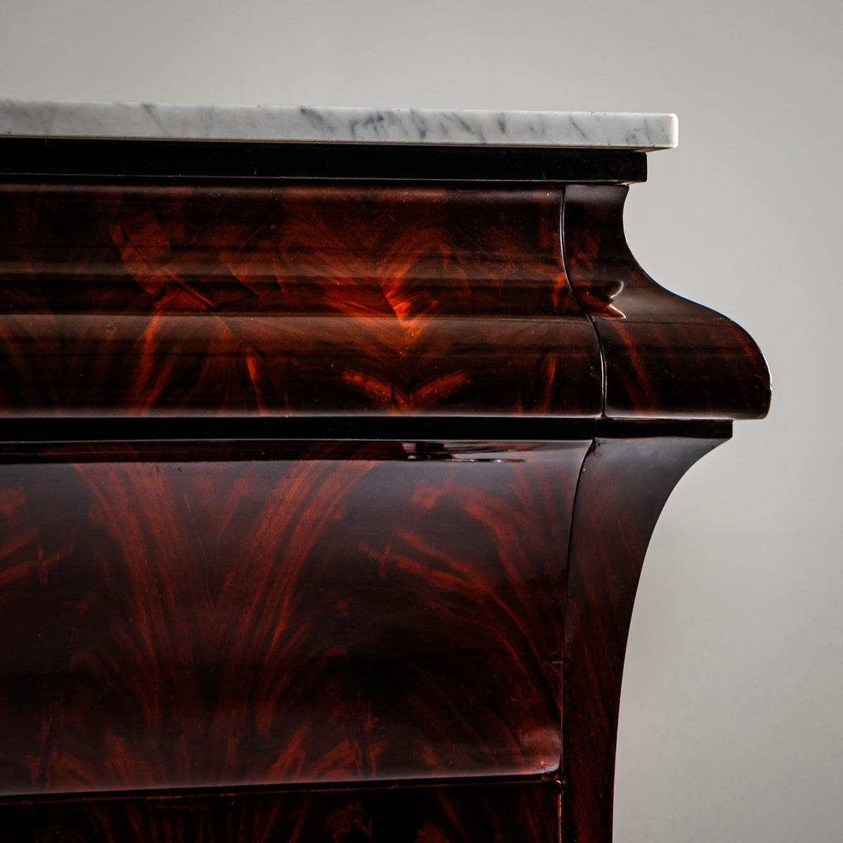 Empire Chest of Drawers in Mahogany, Spain, Early 19th Century
