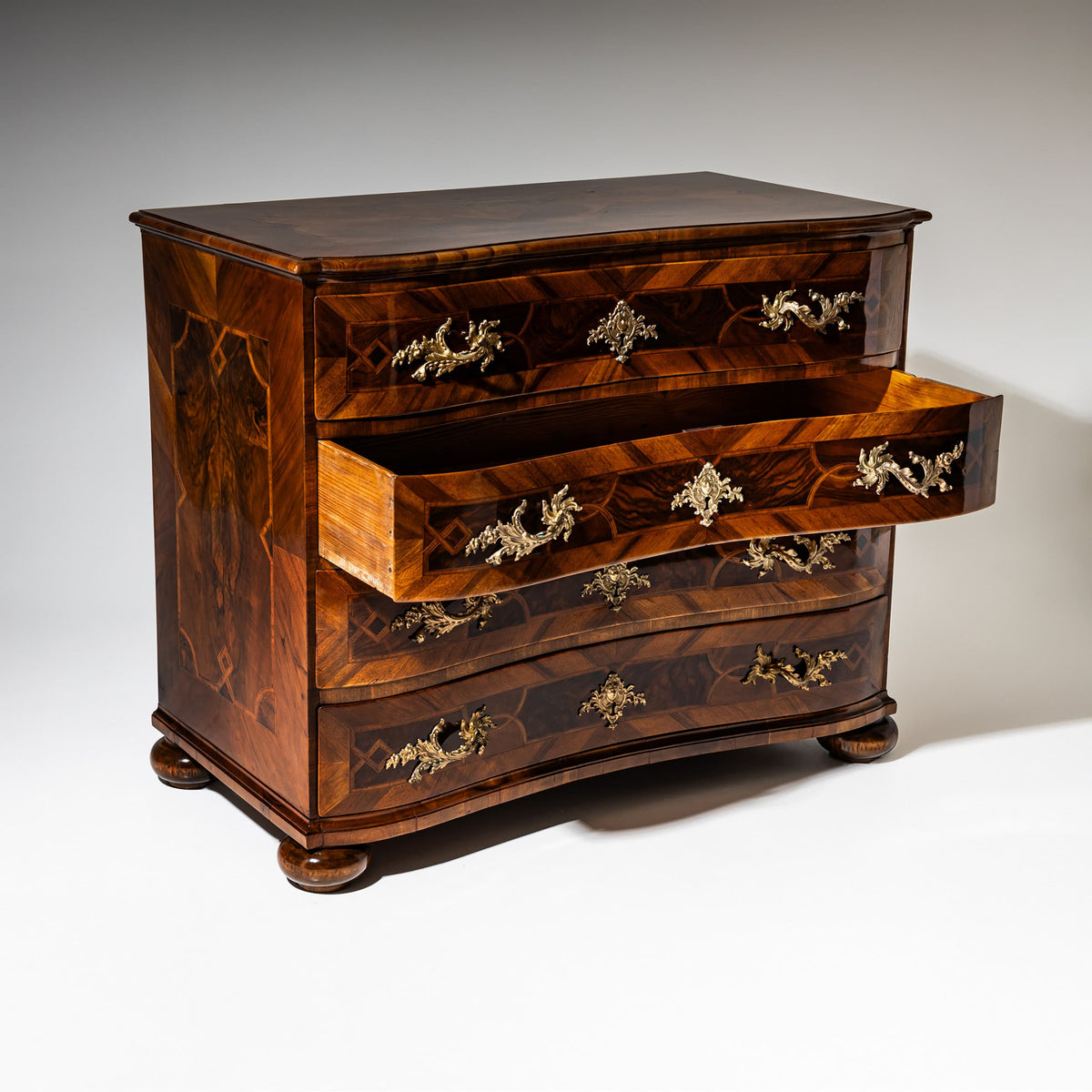Baroque Chest of Drawers, Mid-18th Century