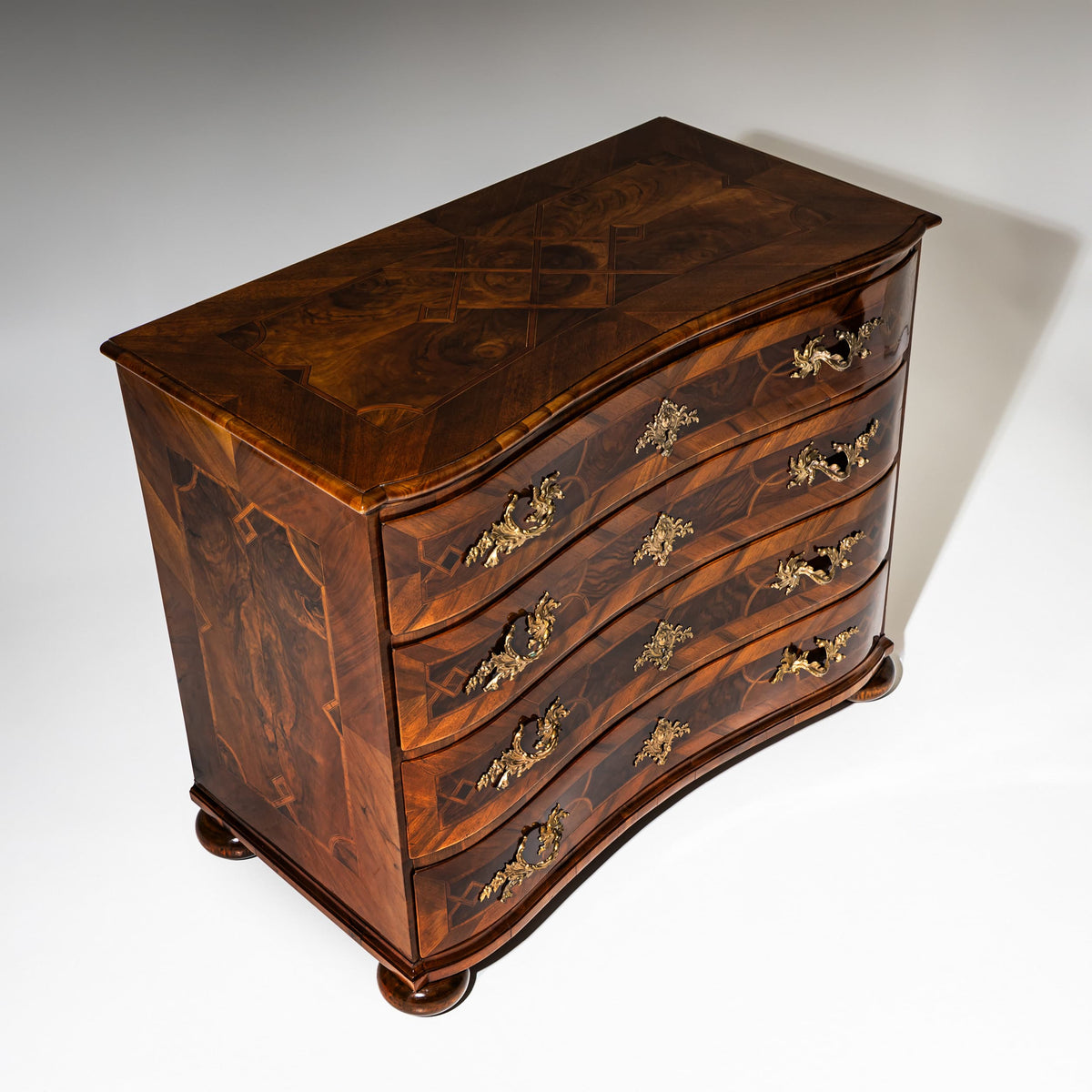 Baroque Chest of Drawers, Mid-18th Century