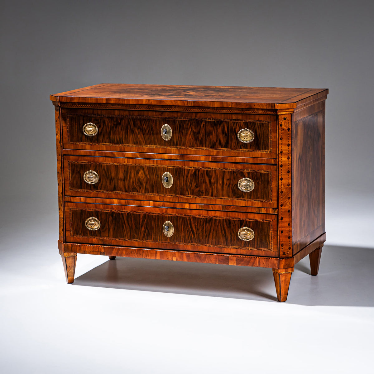 Neoclassical Chest of Drawers (Zopfstil), Dresden, circa 1780