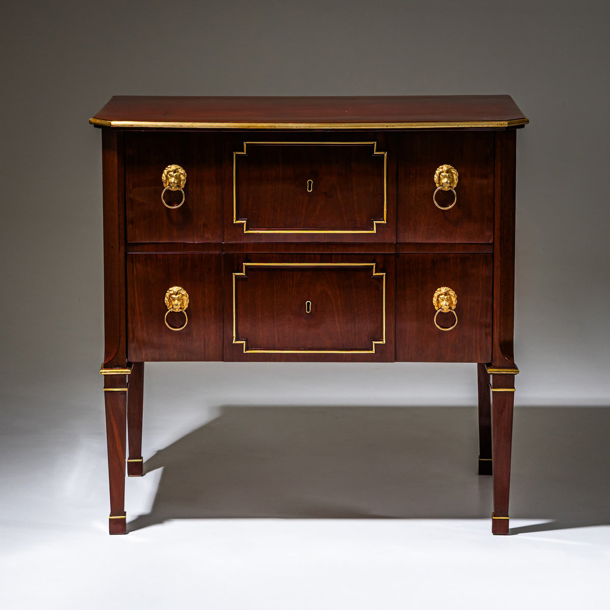 Klassizistische Kommode, Westdeutschland, circa 1800