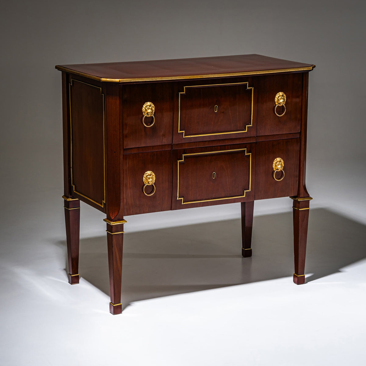 Klassizistische Kommode, Westdeutschland, circa 1800