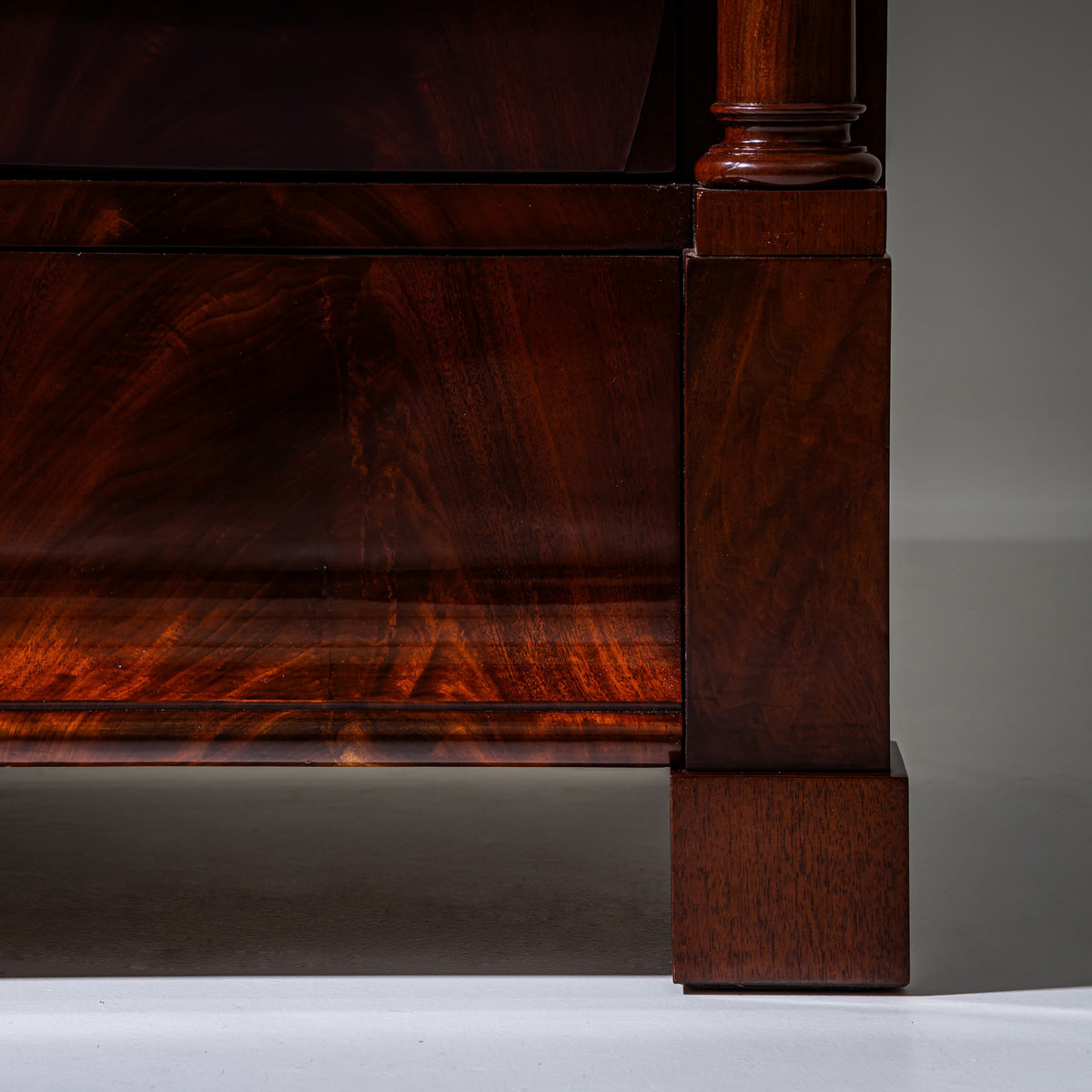 Biedermeier Mahogany Chest of Drawers, Northern Germany, circa 1820