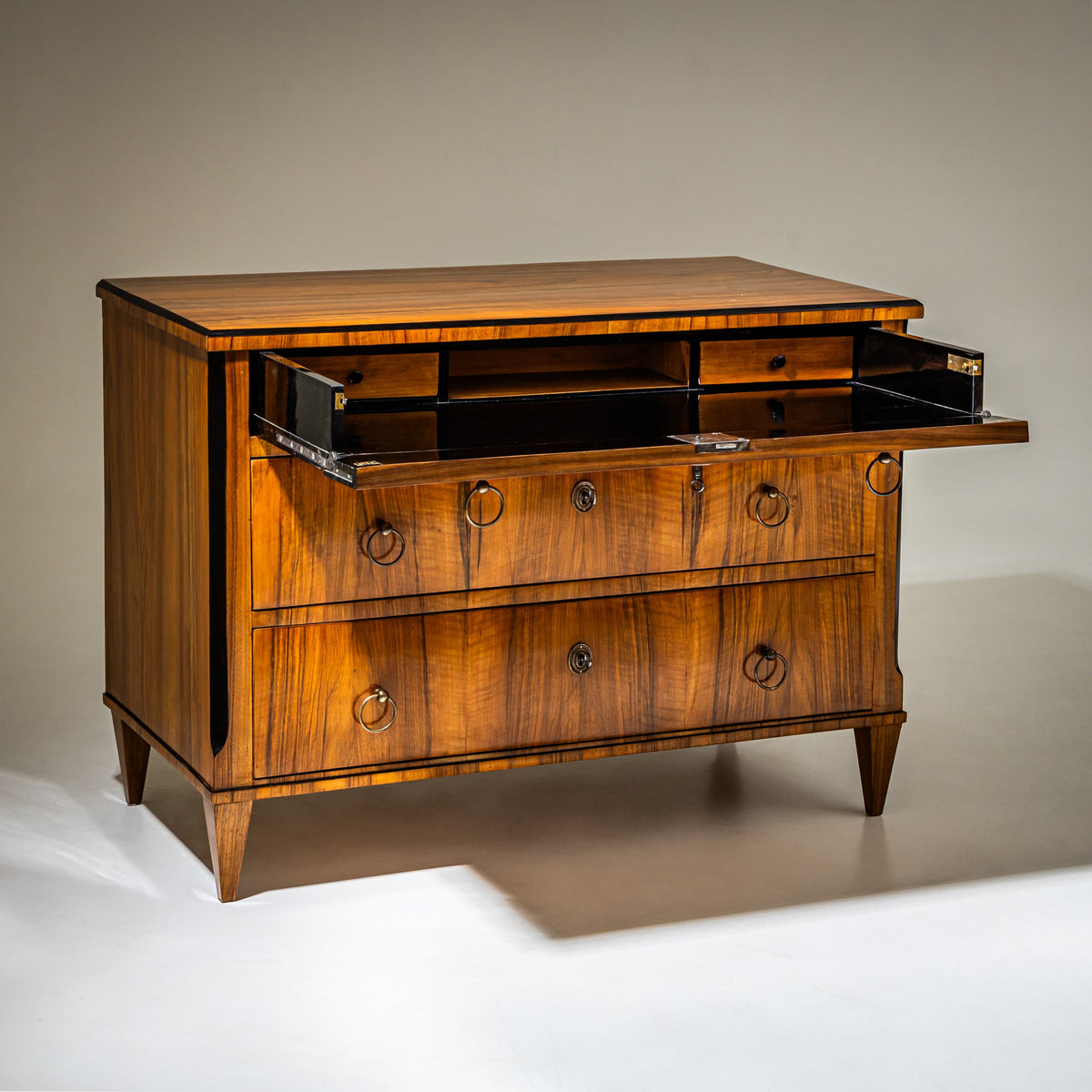 Biedermeier Schreibkommode, um 1820
