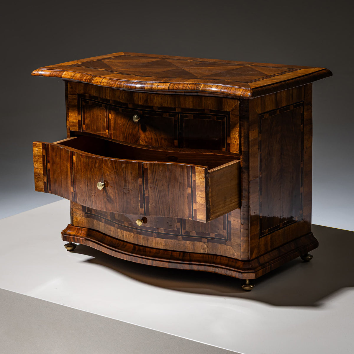 Miniatur Barockkommode, 18. Jahrhundert