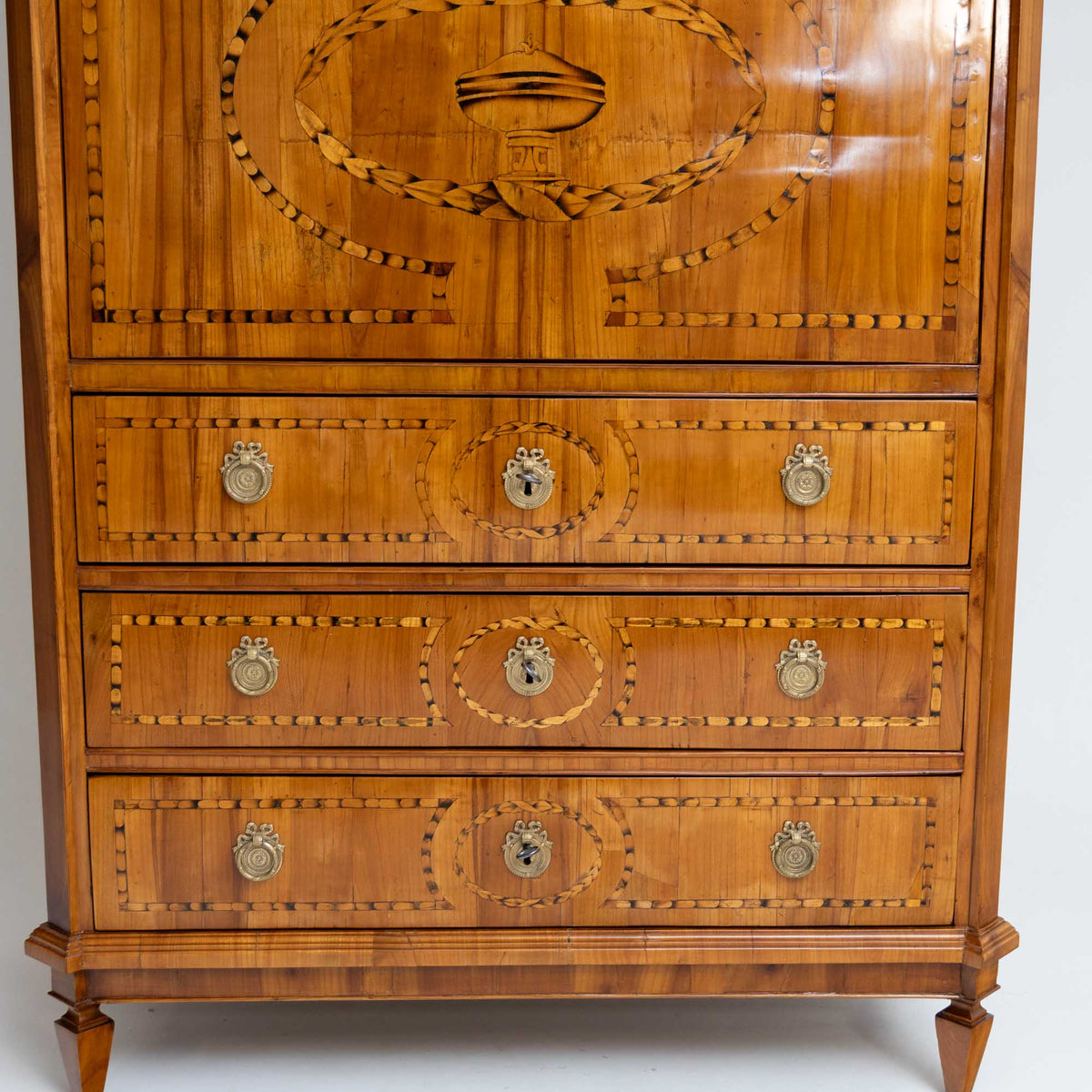 Louis XVI Secretaire with Urn Decoration, around 1790