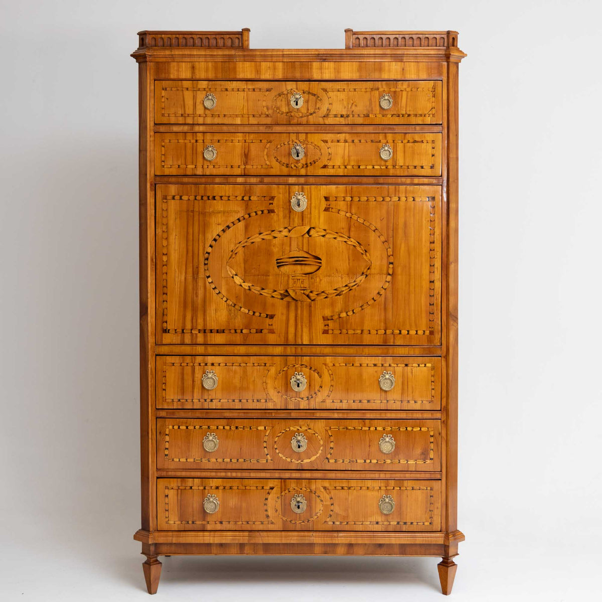 Louis XVI Secretaire with Urn Decoration, around 1790