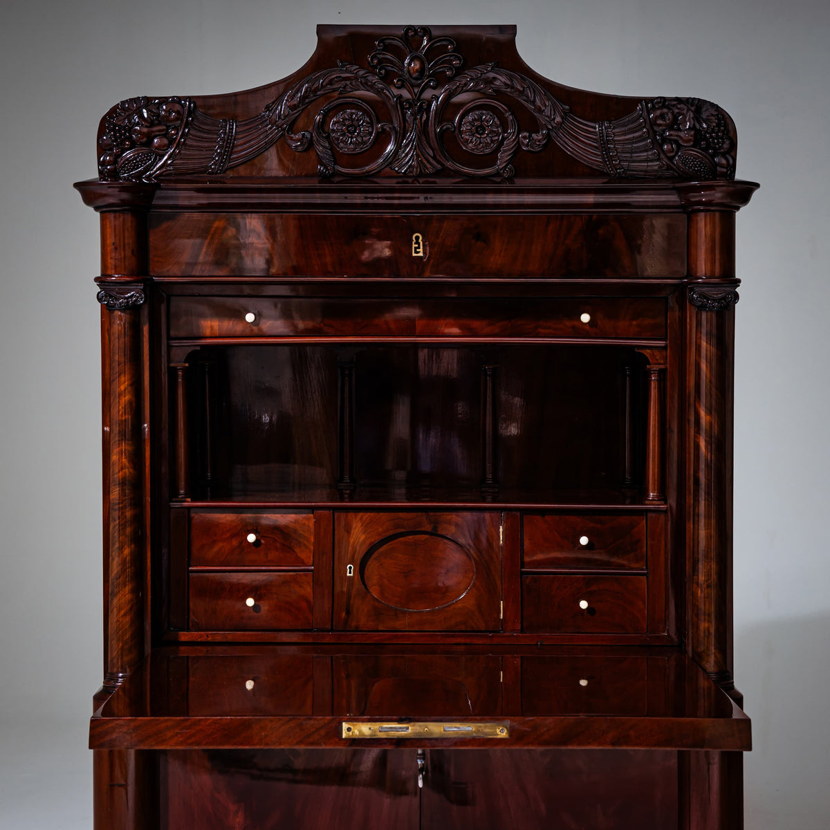 Louis Philippe Secretary Desk, Second Half of the 19th Century