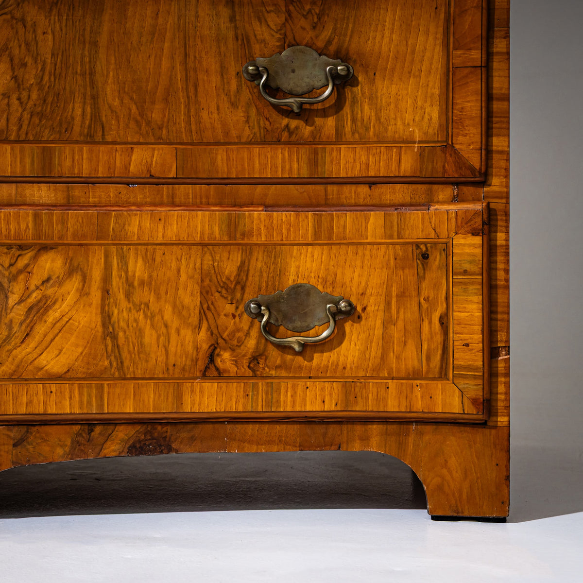 Baroque Secretary in Walnut, 18th/19th Century