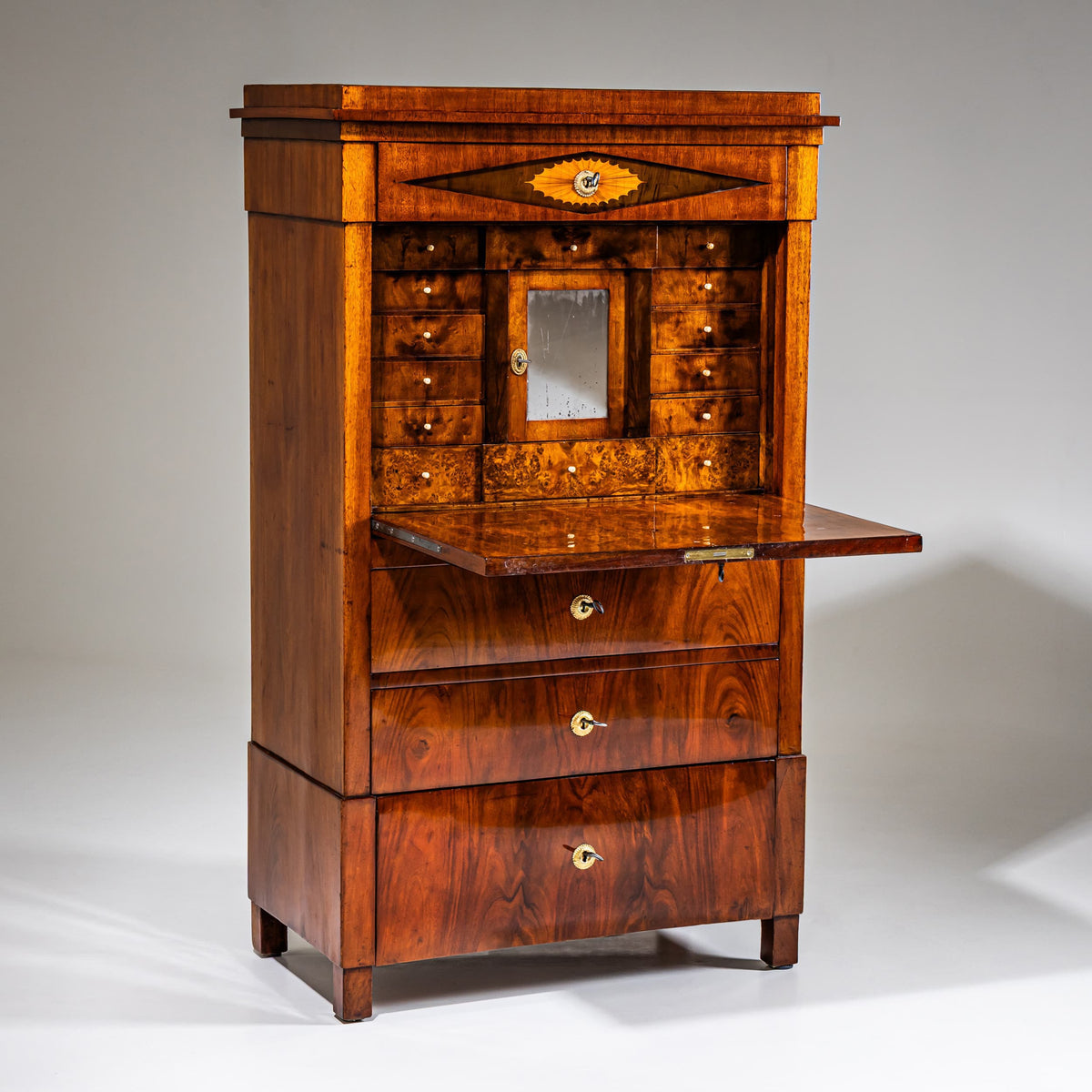 Biedermeier Sekretär, Österreich, um 1820