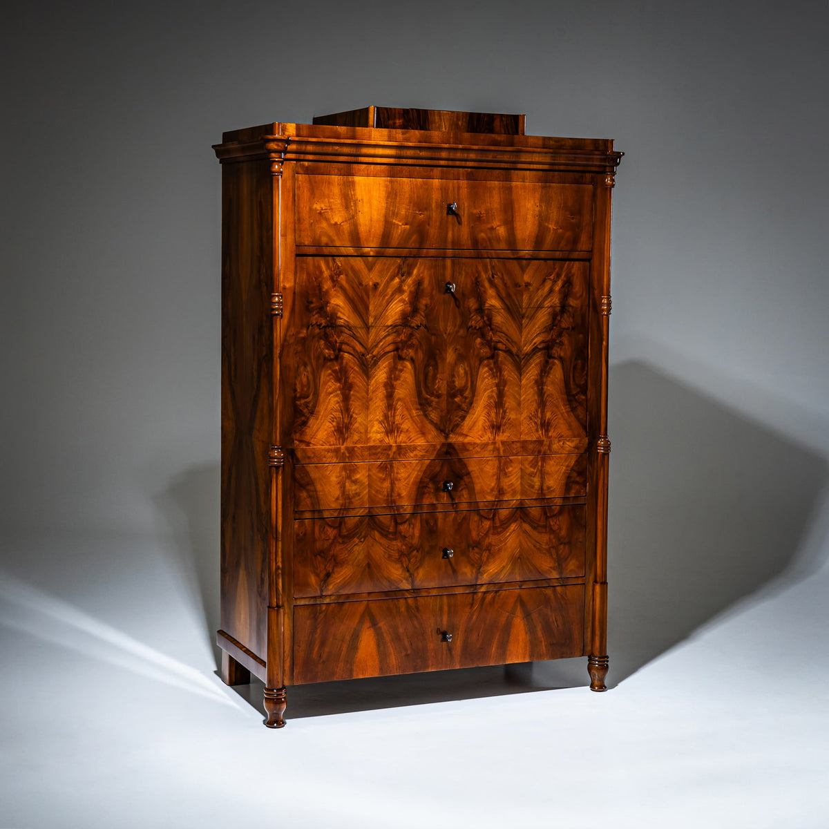 Biedermeier Secretary Desk, circa 1840