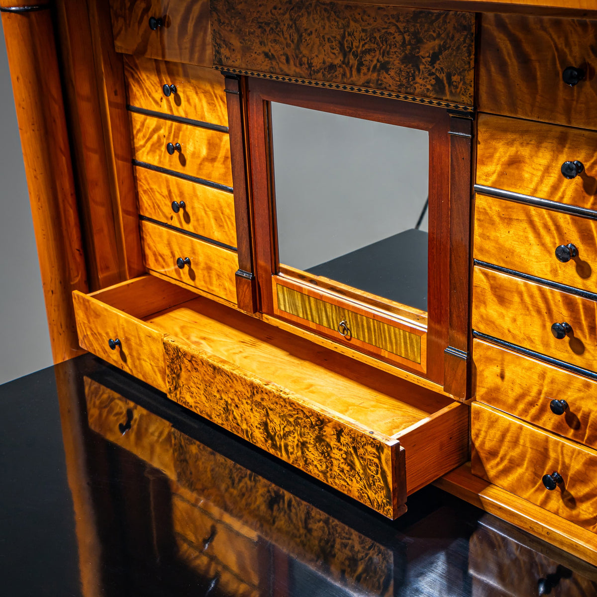 Biedermeier Secretary Desk, Central Germany, circa 1830