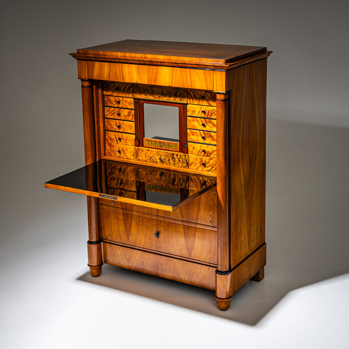 Biedermeier Secretary Desk, Central Germany, circa 1830