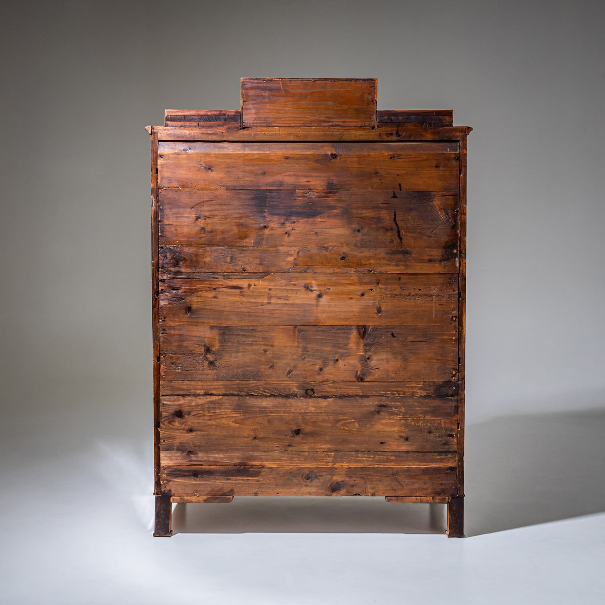 Biedermeier Roll-Top Secretary in Cherrywood, Saxony, circa 1835