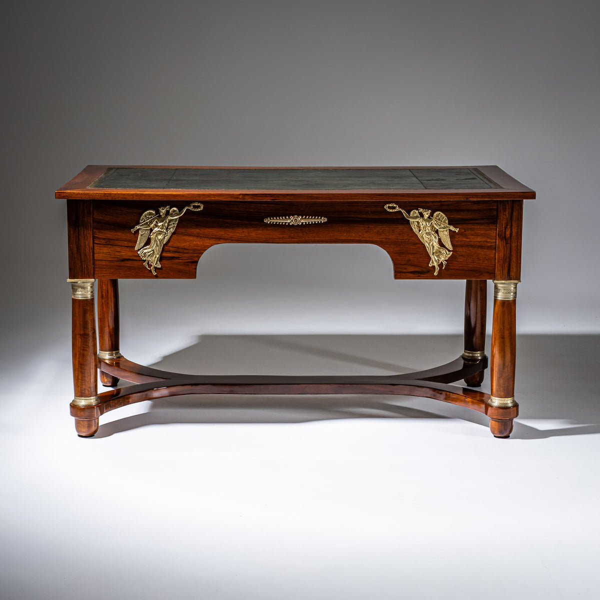 Charles-X-Stil Bureau-Plat, Frankreich, 19. Jahrhundert