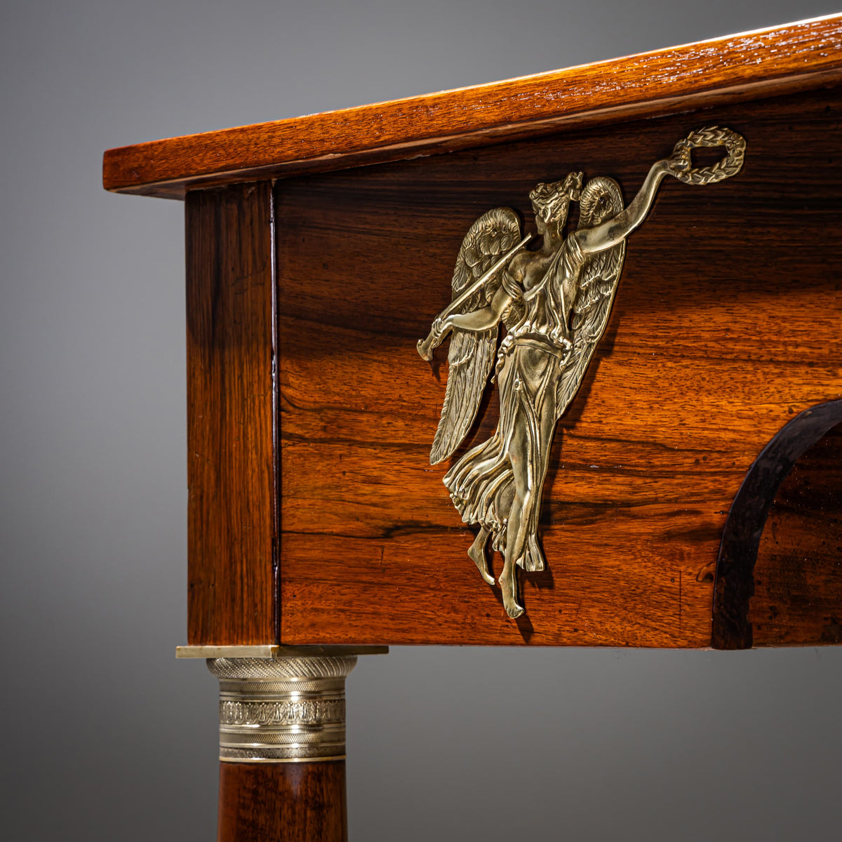 Charles-X-Stil Bureau-Plat, Frankreich, 19. Jahrhundert