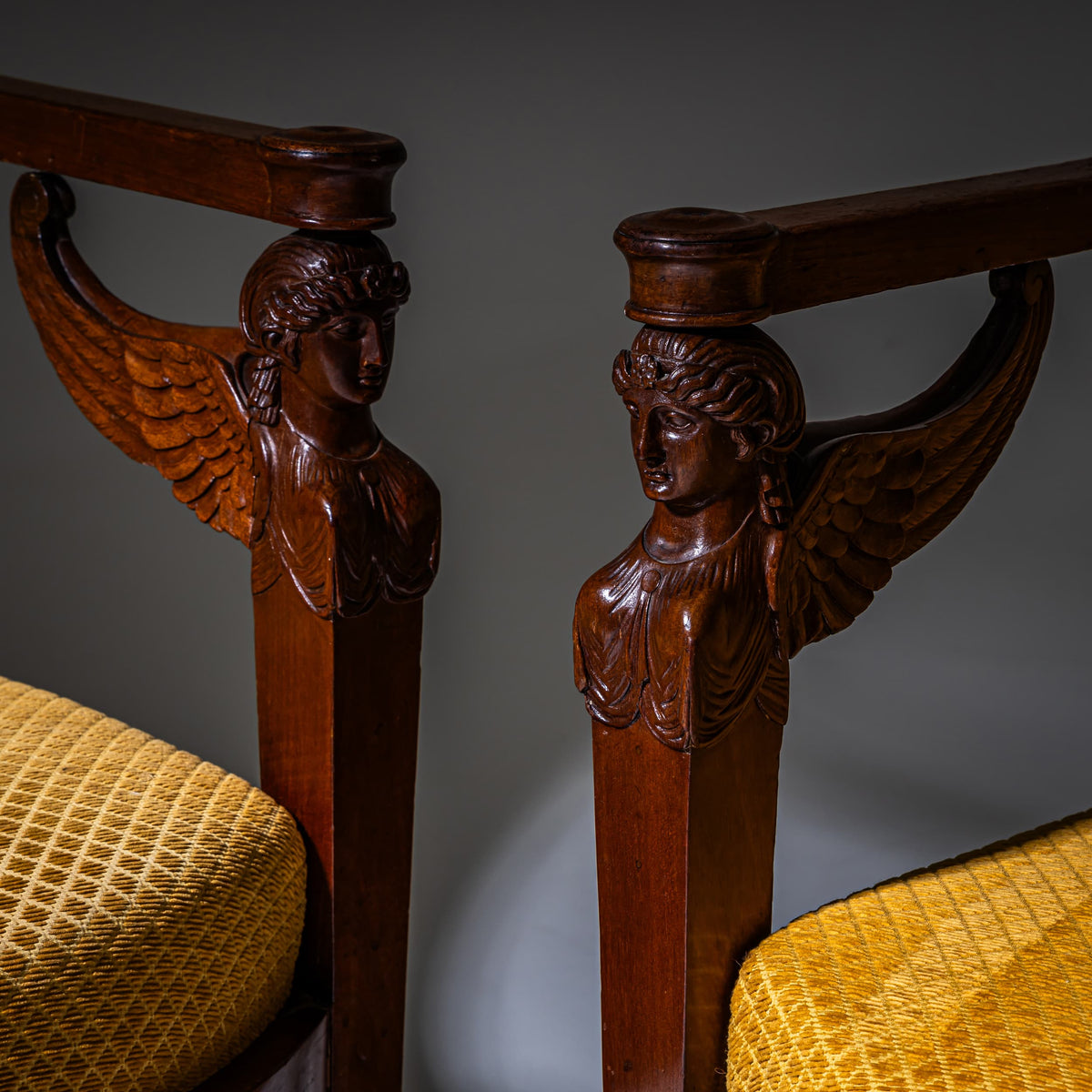 Empire Seating Suite, stamped Henri Jacob (Master 1779), France, Early 19th Century