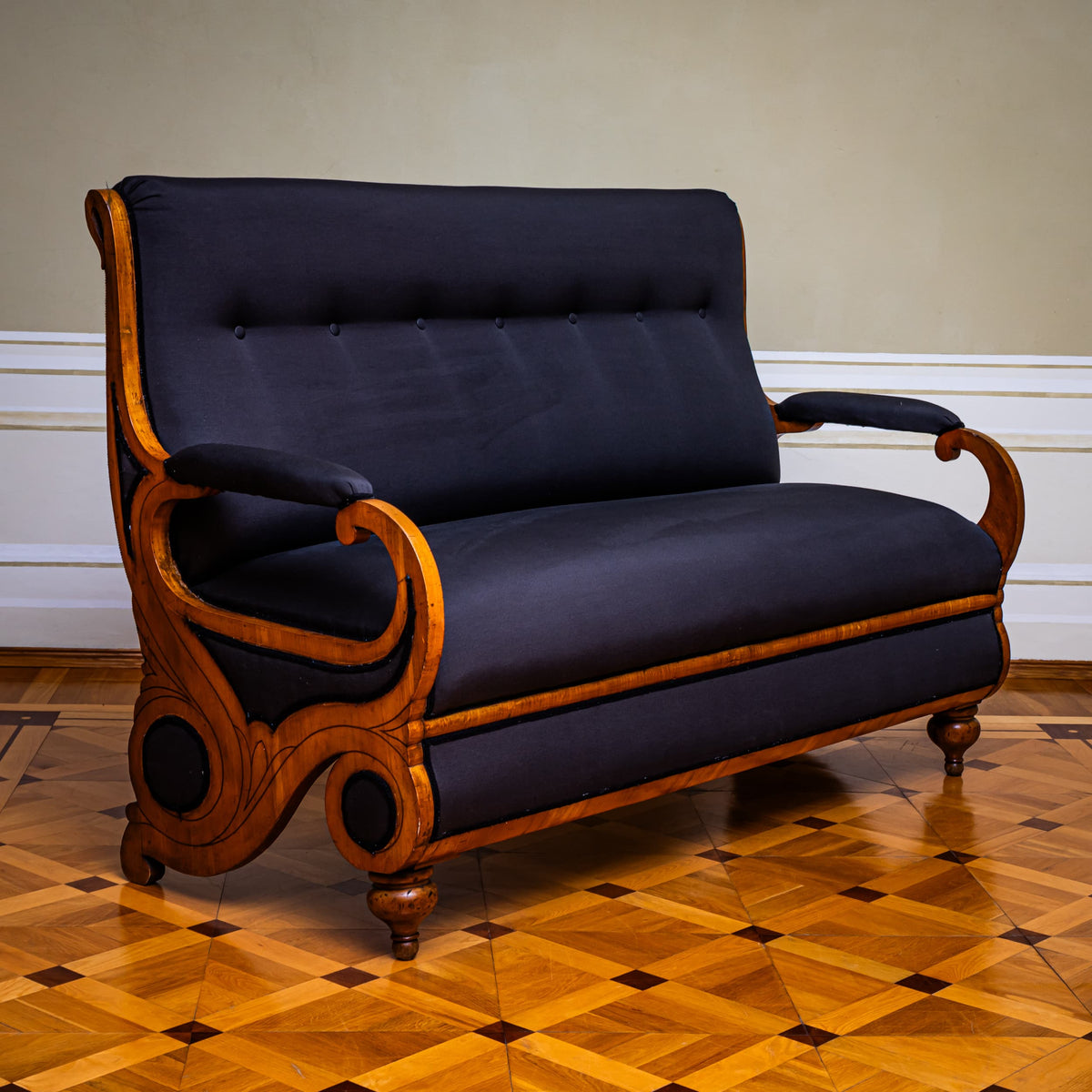 Biedermeier Sofa, Österreich, 1820–1830