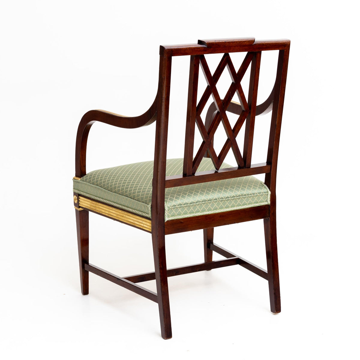 Pair of Neoclassical Armchairs, Baltic States, Late 18th Century