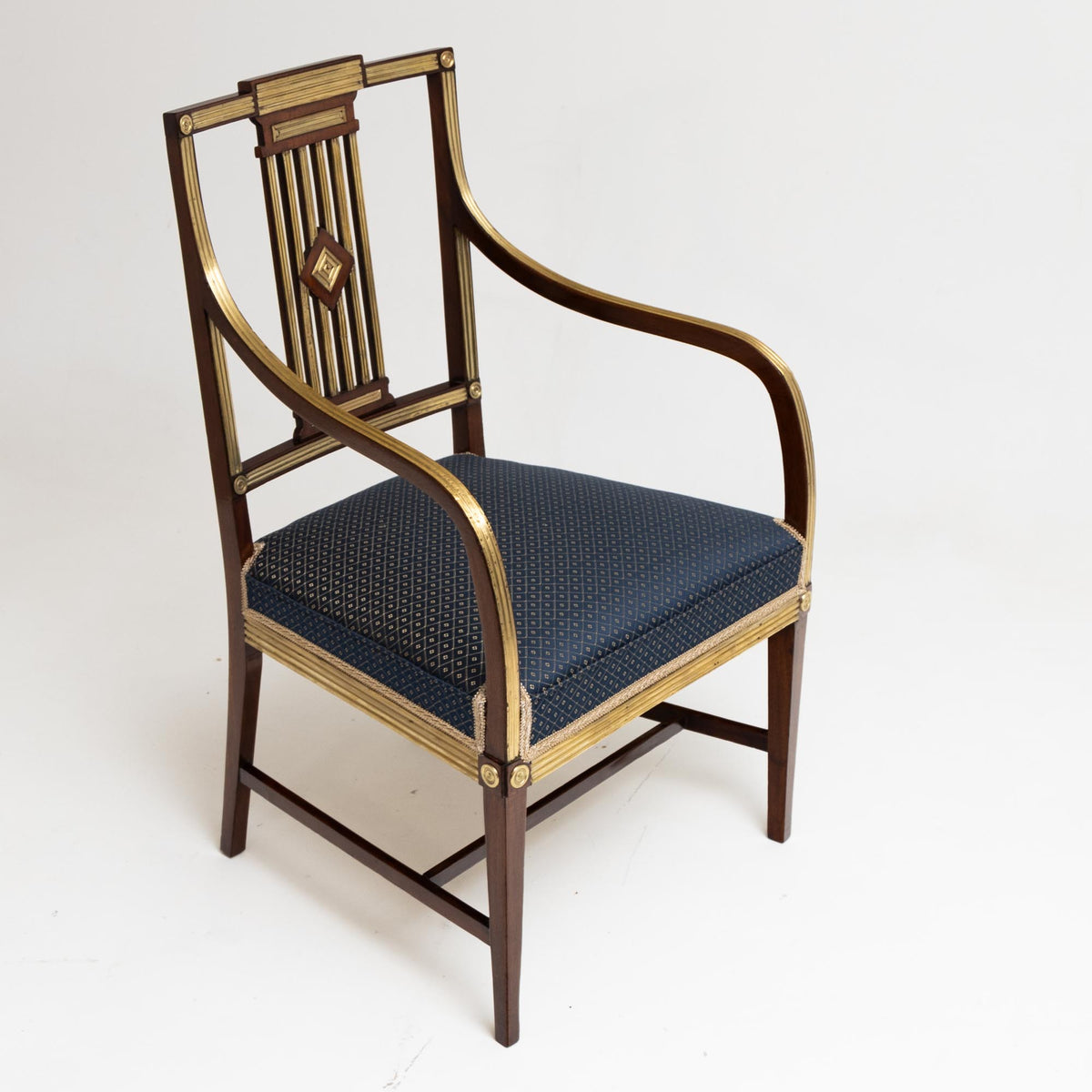 Klassizistische Esszimmer Stühle, Baltikum, Ende 18. Jahrhundert