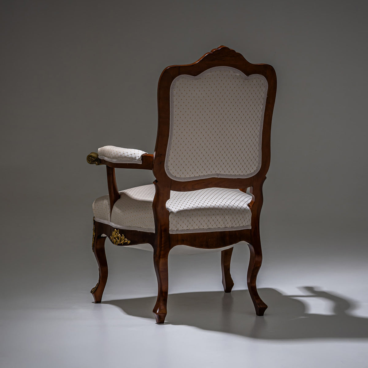 Armstuhl im Louis-XV-Stil, Dresden um 1880