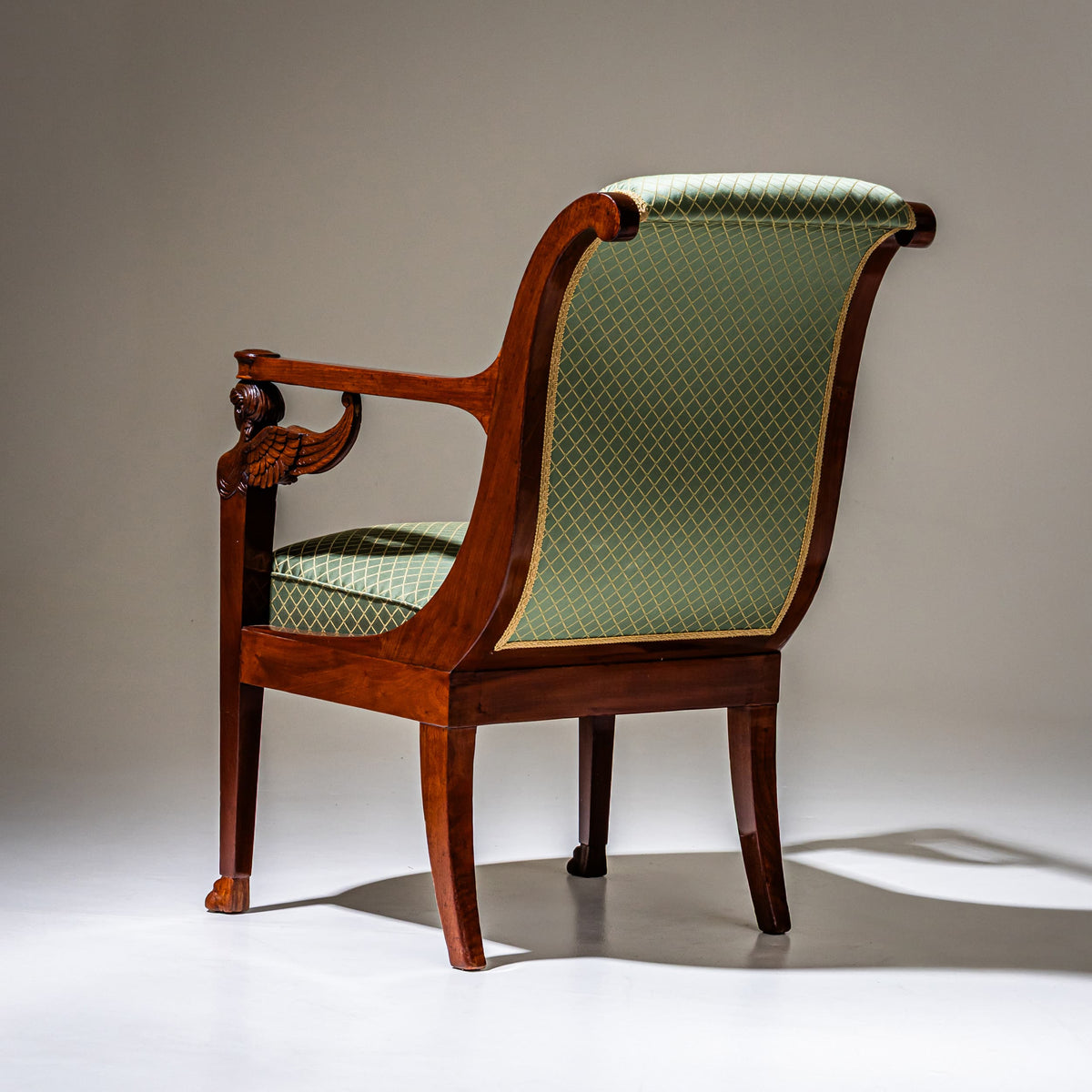 Empire Armchairs, Stamped Henri Jacob (Maître 1779), France, Early 19th Century