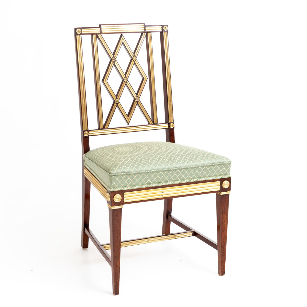 Neoclassical Dining Room Chairs, Baltic, End of 18th Century