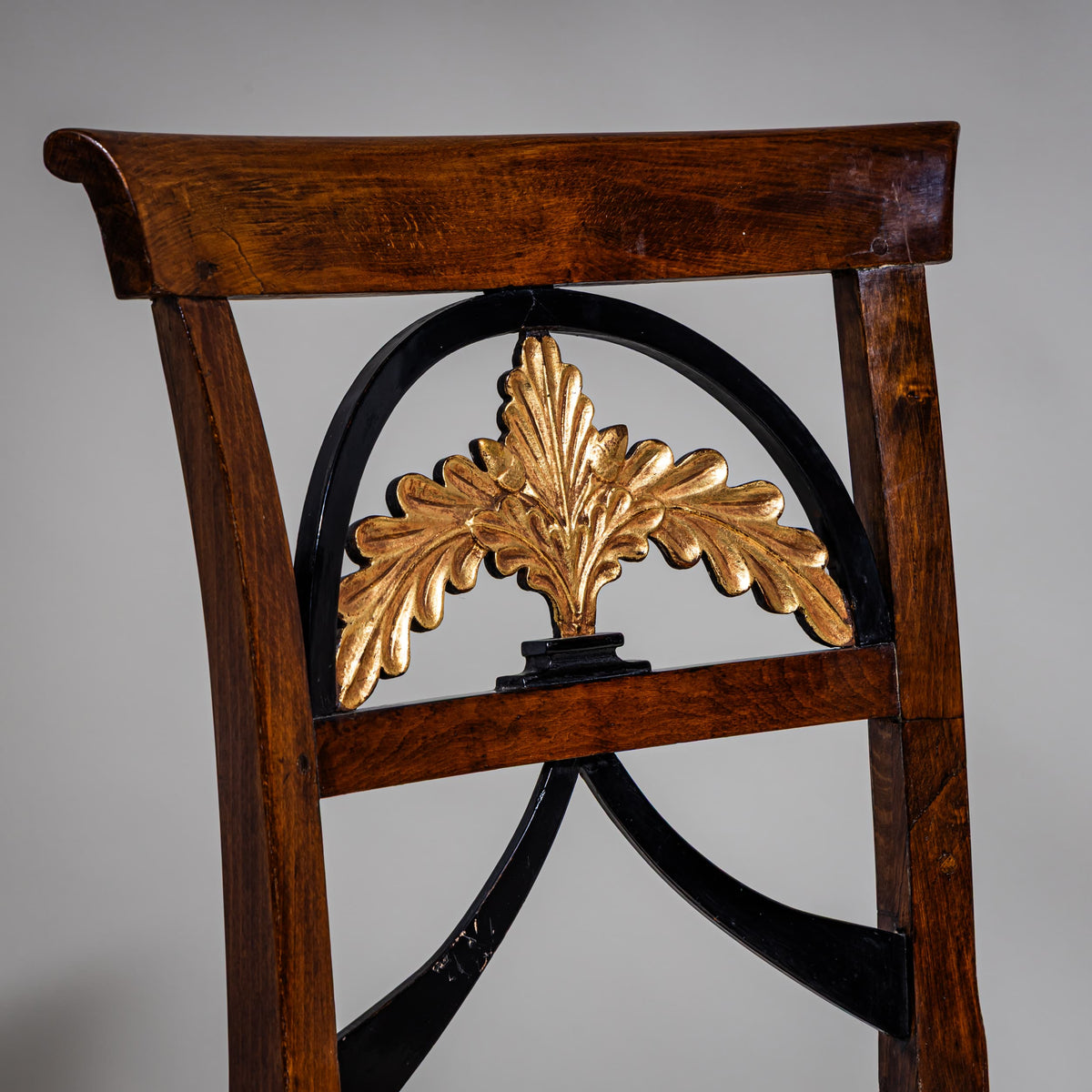 Biedermeier Beistellstuhl, Mitteldeutschland, um 1835–1840