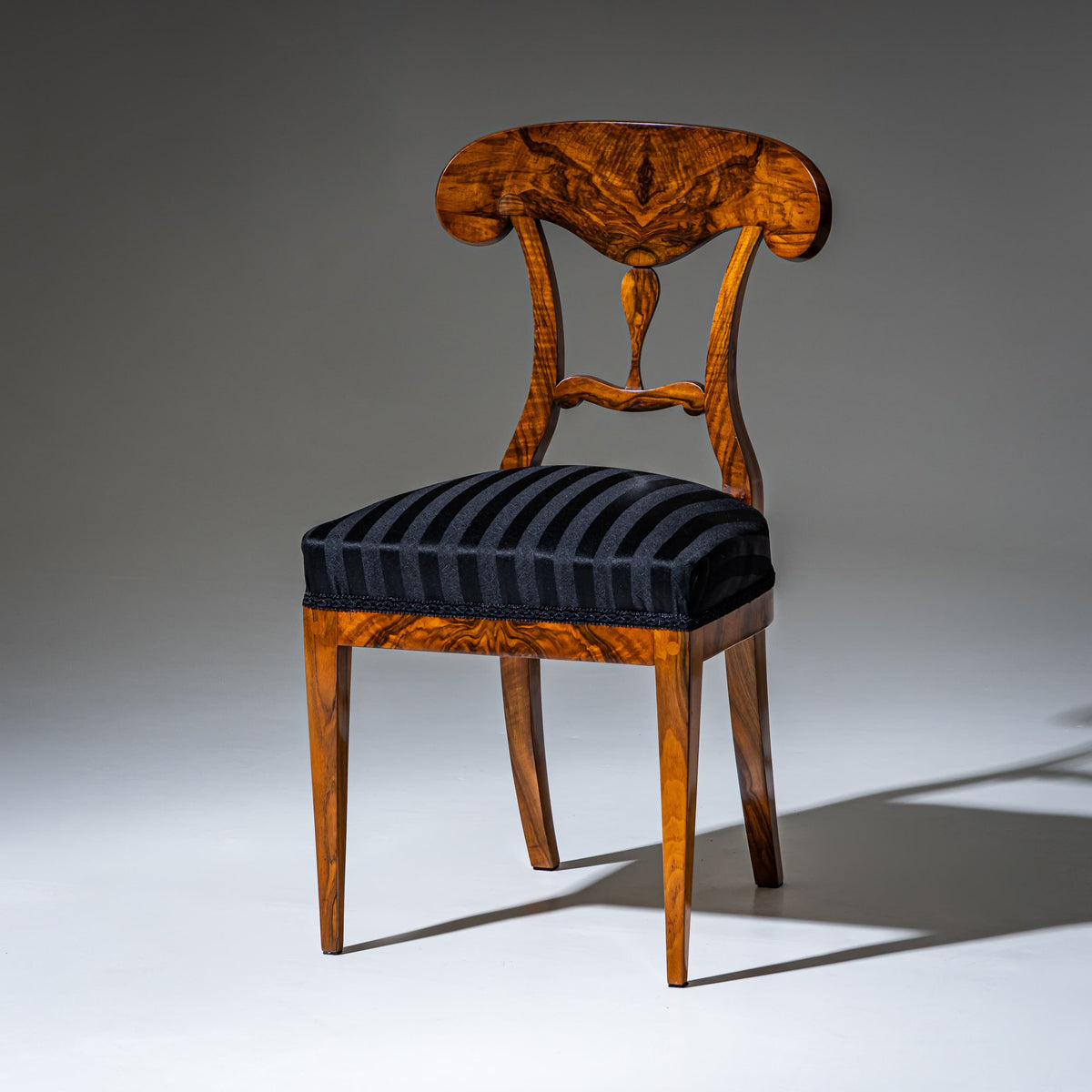 Set of Five Biedermeier Side Chairs, Circa 1830