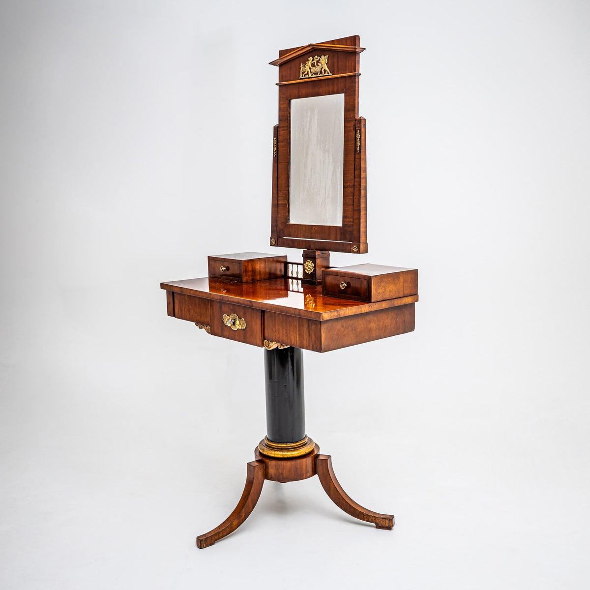 Dressing Table in Mahogany, probably Denmark circa 1830