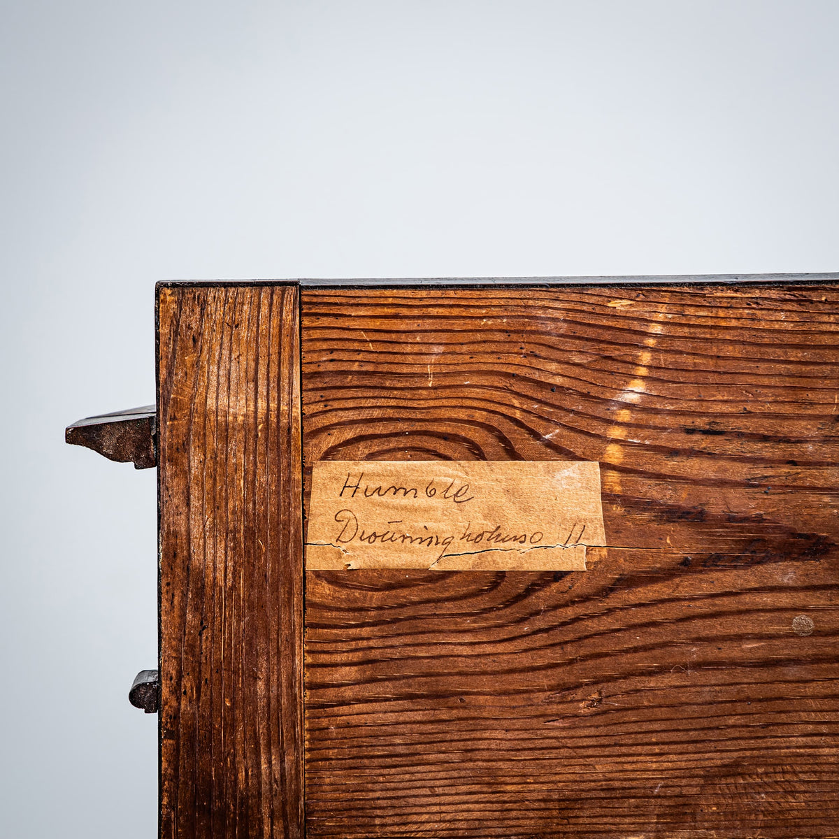 Dressing Table in Mahogany, probably Denmark circa 1830