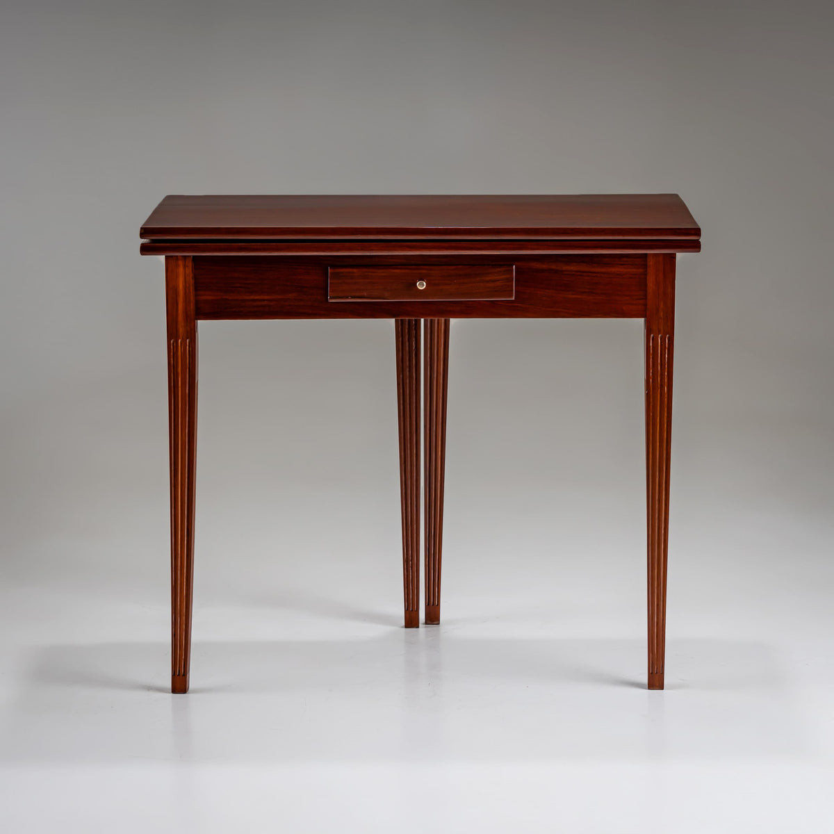 Mahogany Folding Table, 19th Century