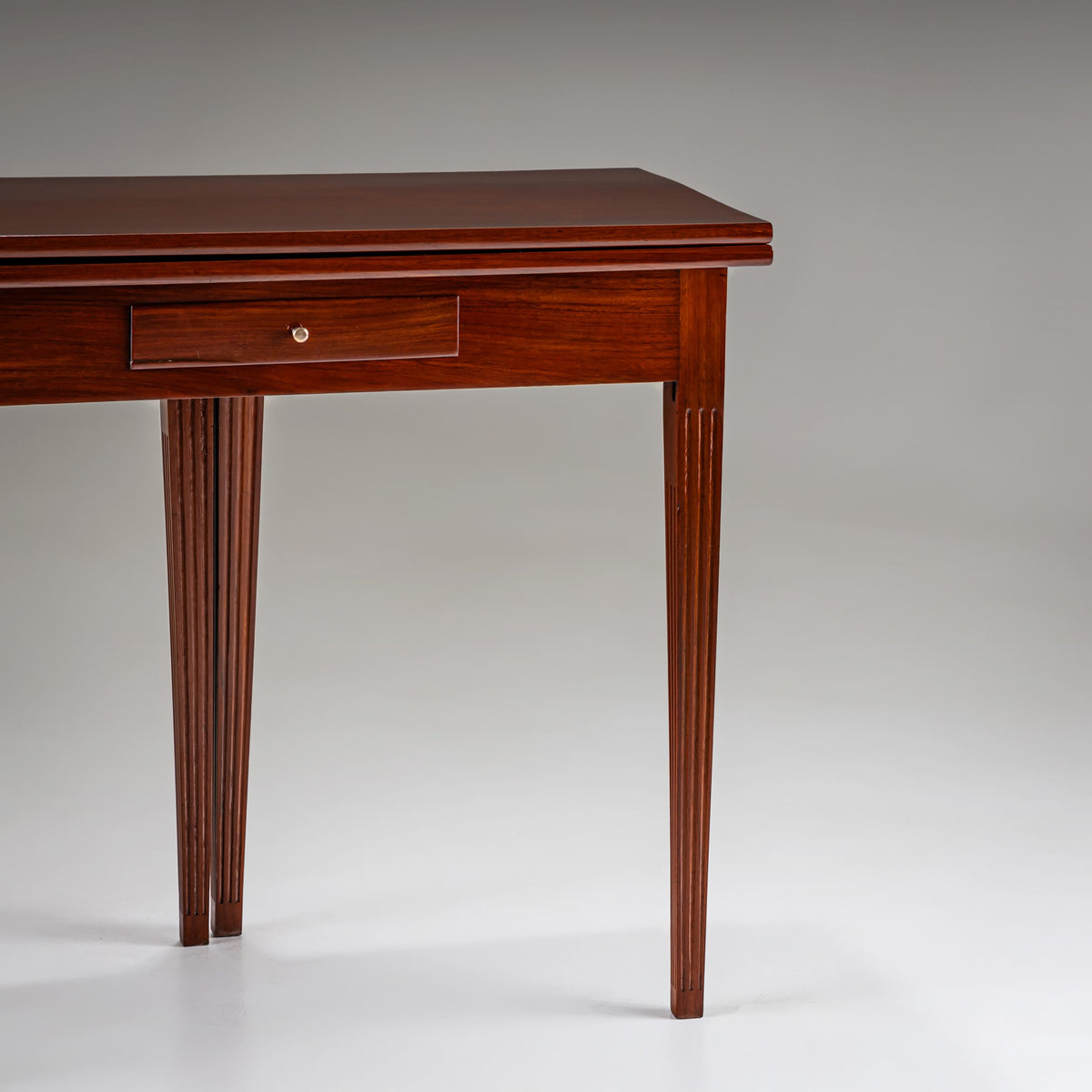 Mahogany Folding Table, 19th Century