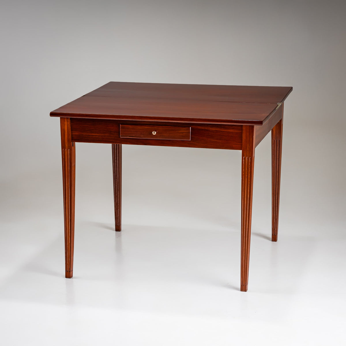 Mahogany Folding Table, 19th Century