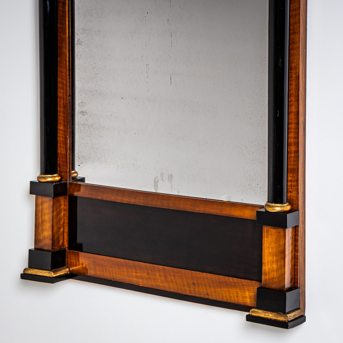 Biedermeier Pfeilerspiegel, um 1810