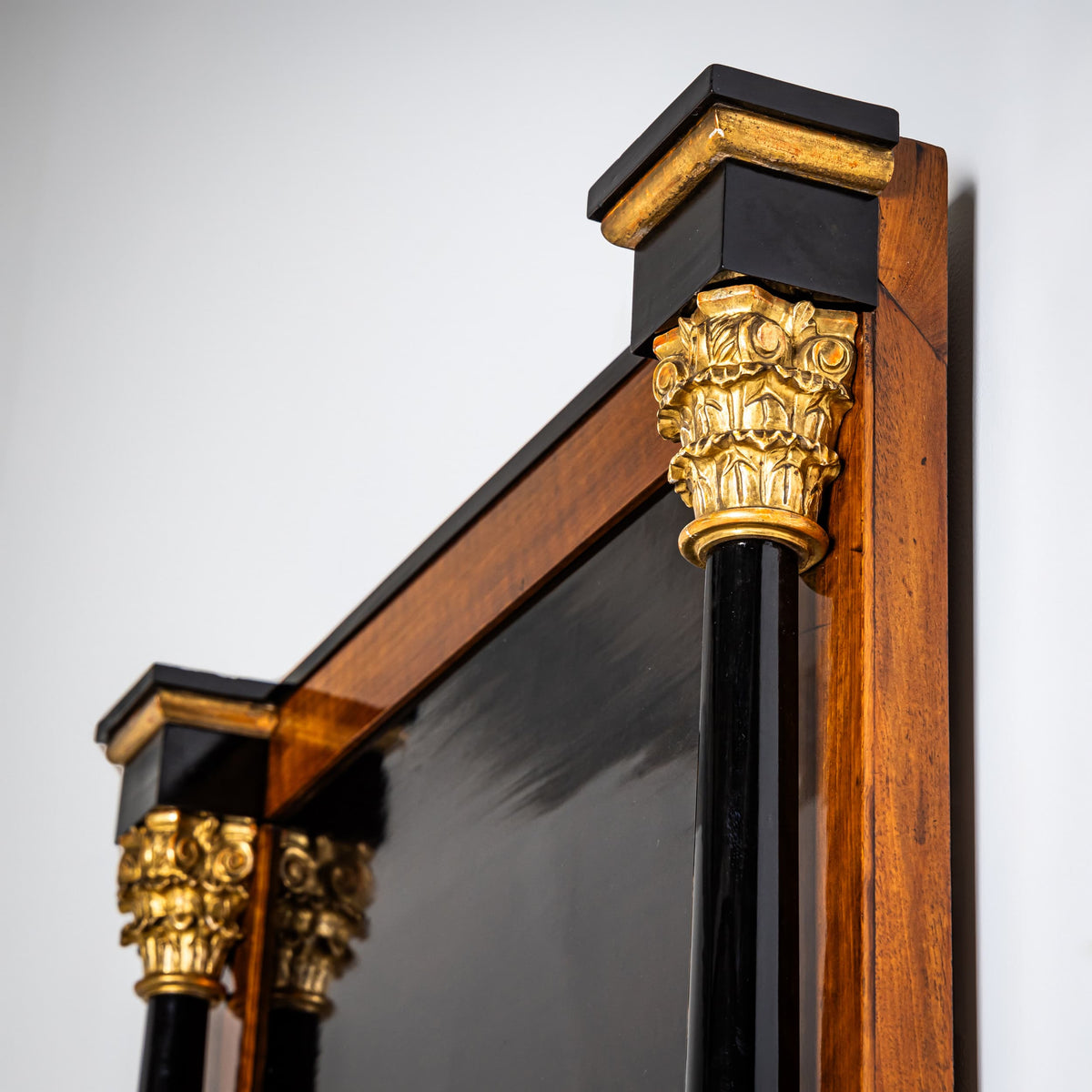 Biedermeier Pfeilerspiegel, um 1810