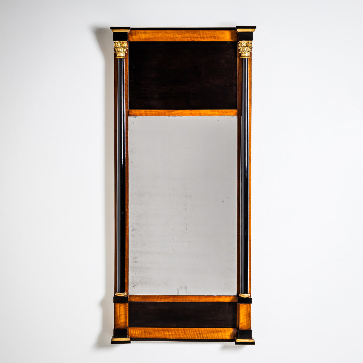 Biedermeier Pfeilerspiegel, um 1810