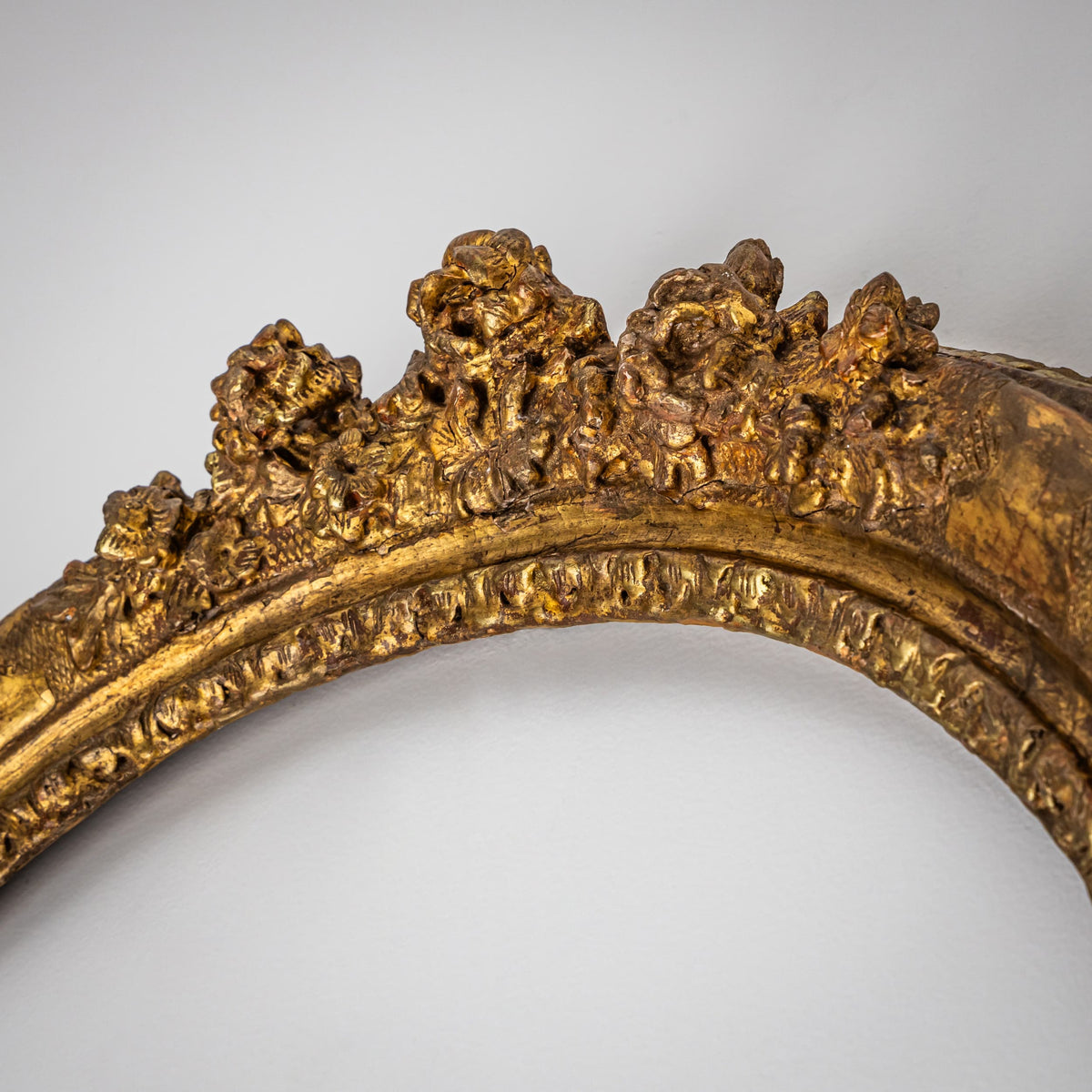 Oval Gilt Louis XV Stucco Frame, France, 18th Century