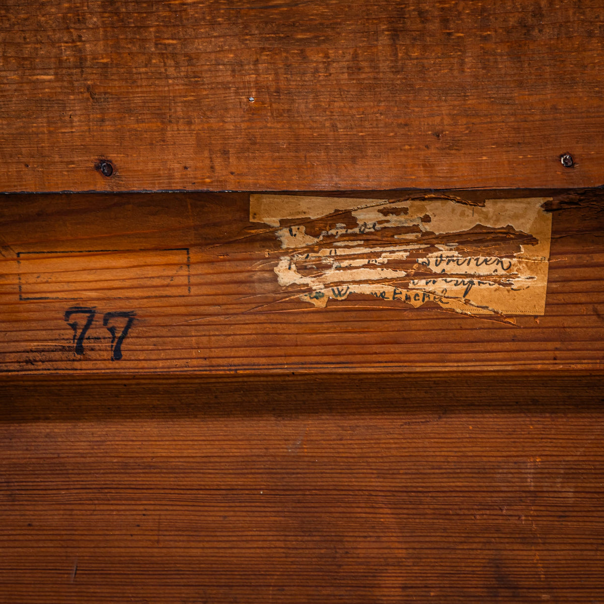 Biedermeier Wandkonsole mit Pfeilerspiegel in Mahagoni, Norddeutschland, um 1830
