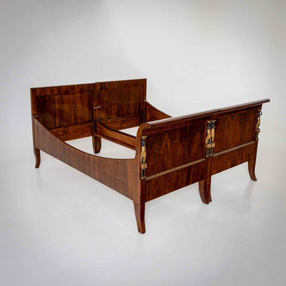 Pair of Viennese Empire Beds, early 19th Century