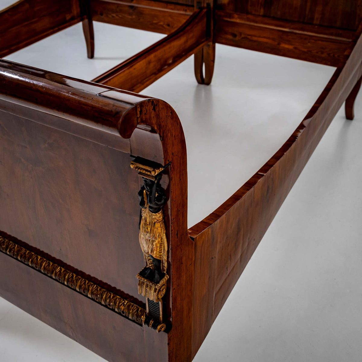 Pair of Viennese Empire Beds, early 19th Century