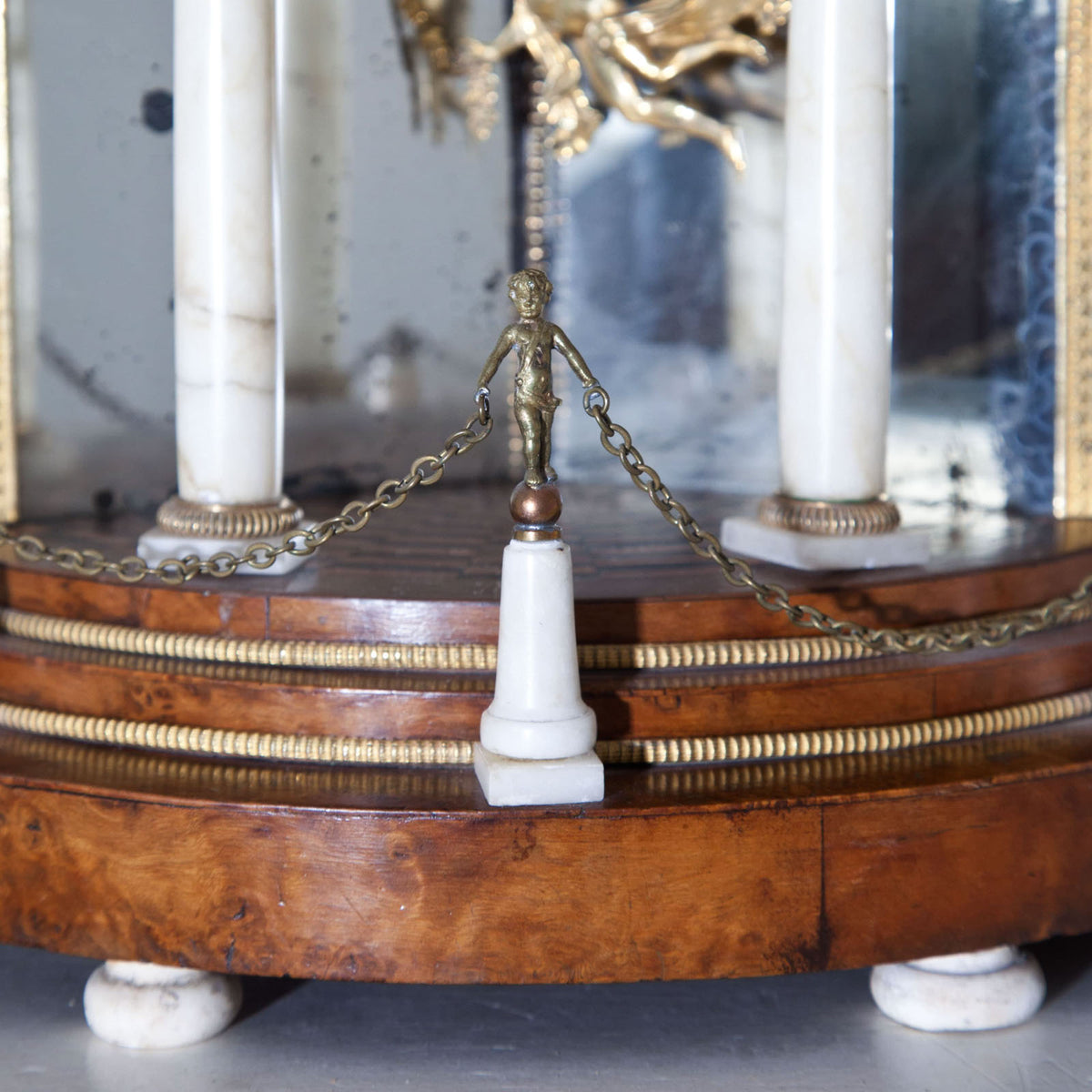 Biedermeier Portal Clock, probably Vienna ca. 1820/30