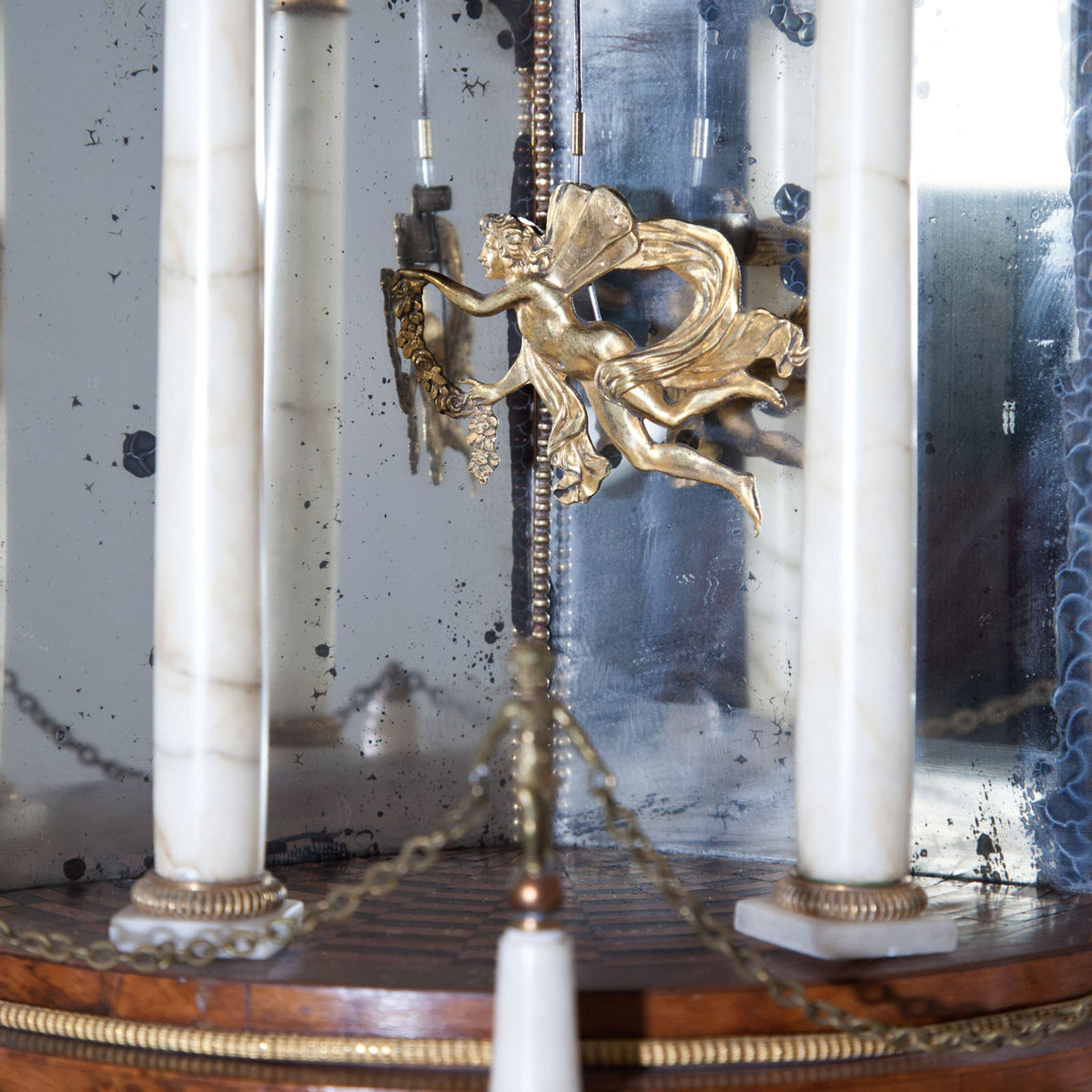 Biedermeier Portal Clock, probably Vienna ca. 1820/30