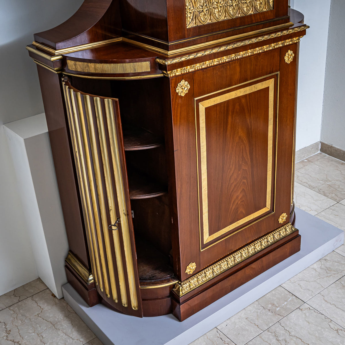 Standing Clock by Johannes Kroll, Mainz circa 1795