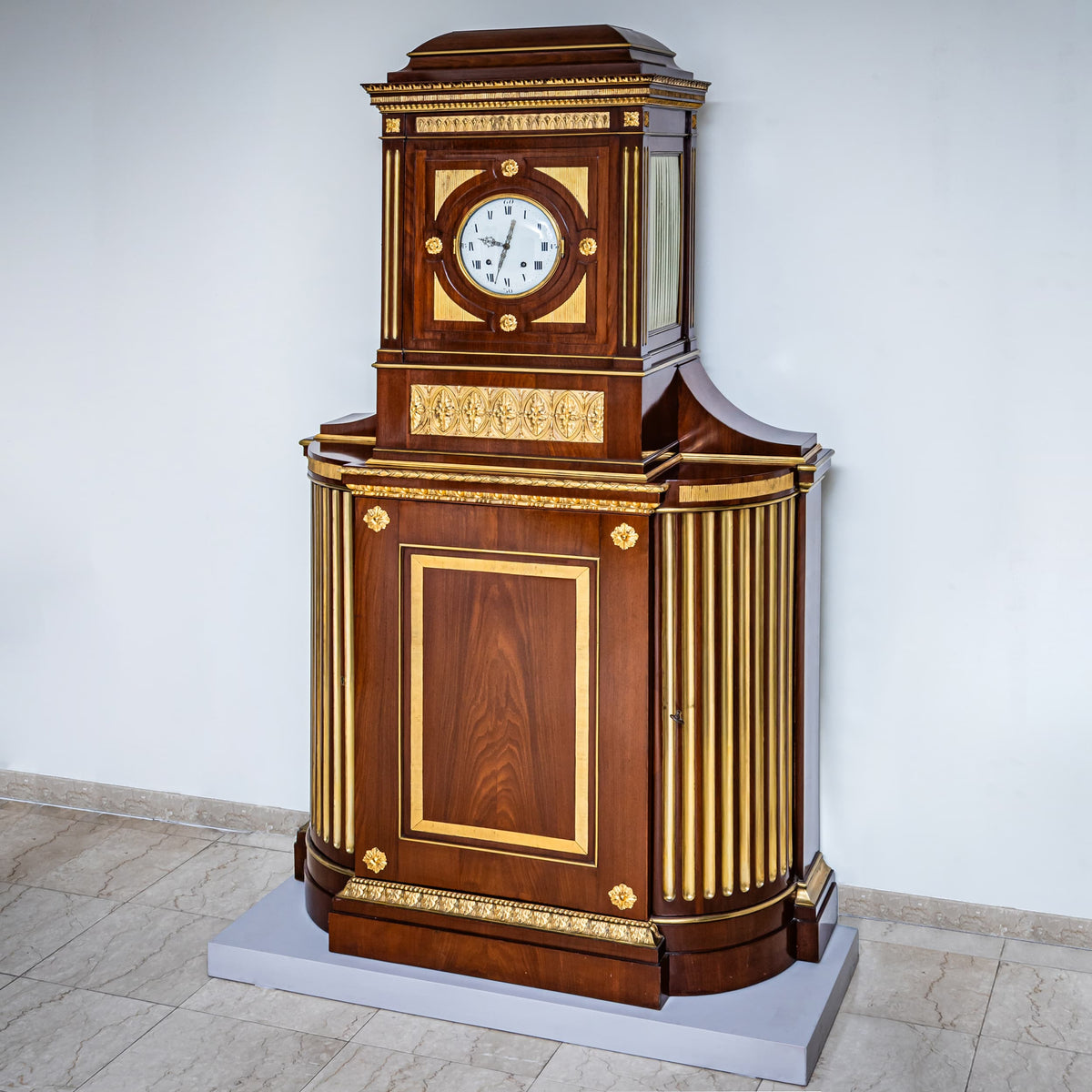 Standing Clock by Johannes Kroll, Mainz circa 1795